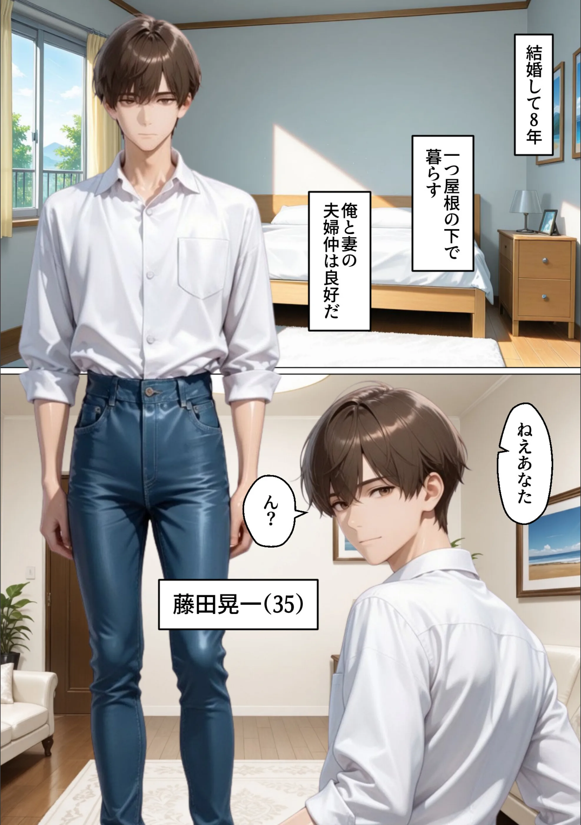 性不感症の妻を治療してもらったらド淫乱になってしまった【棒消し修正版】