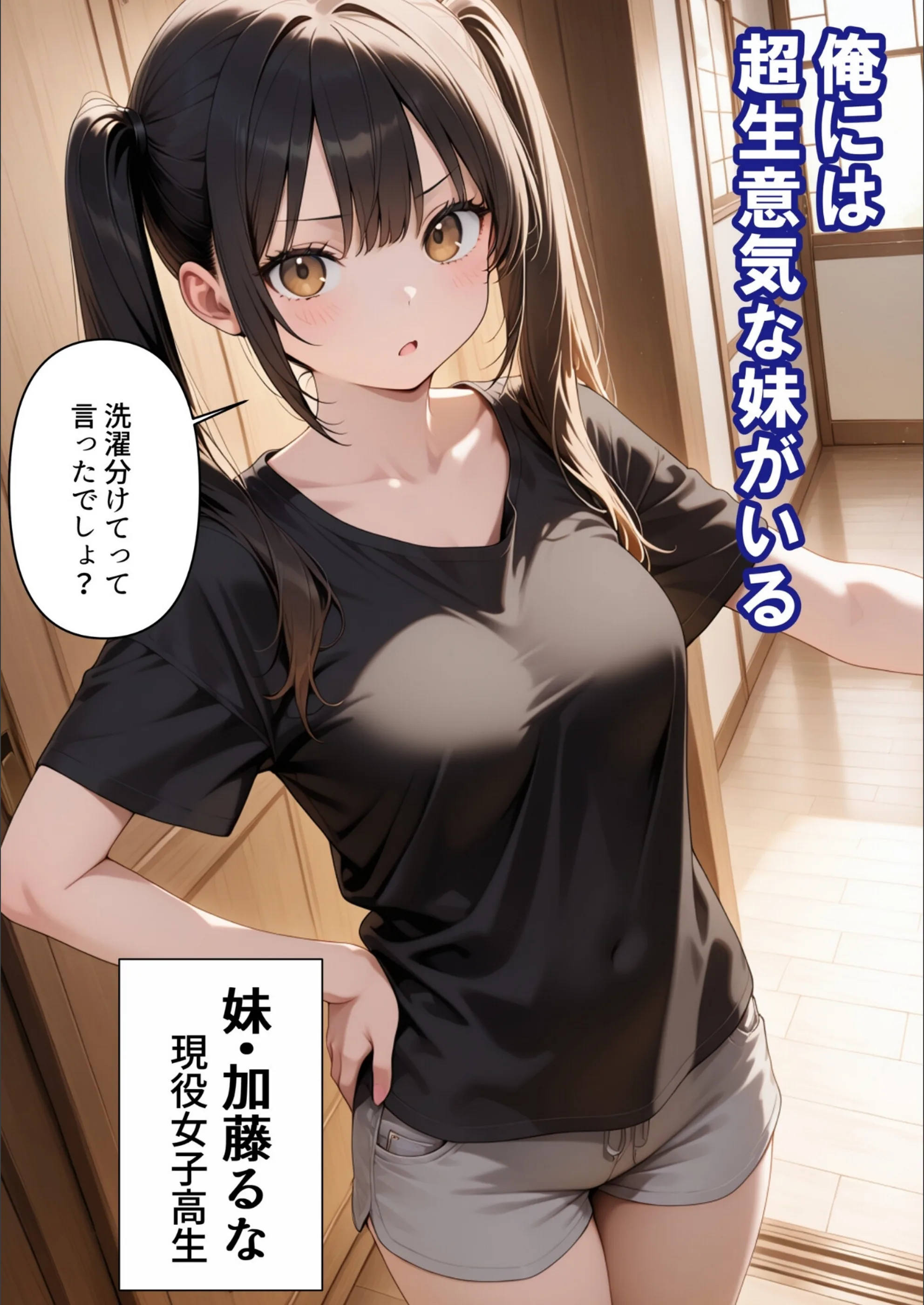 めちゃくちゃ生意気な現役学生アイドルの妹パンツでシコってたら…（単話）【モザイク版】（単話）