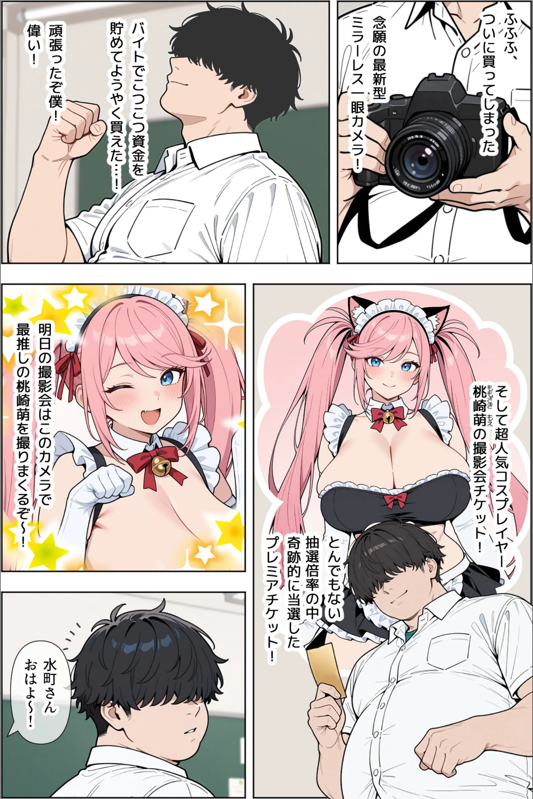 オタクに優しい爆乳ギャルとカメコな僕〜秘密のエロコス撮影会〜【モザイク版】