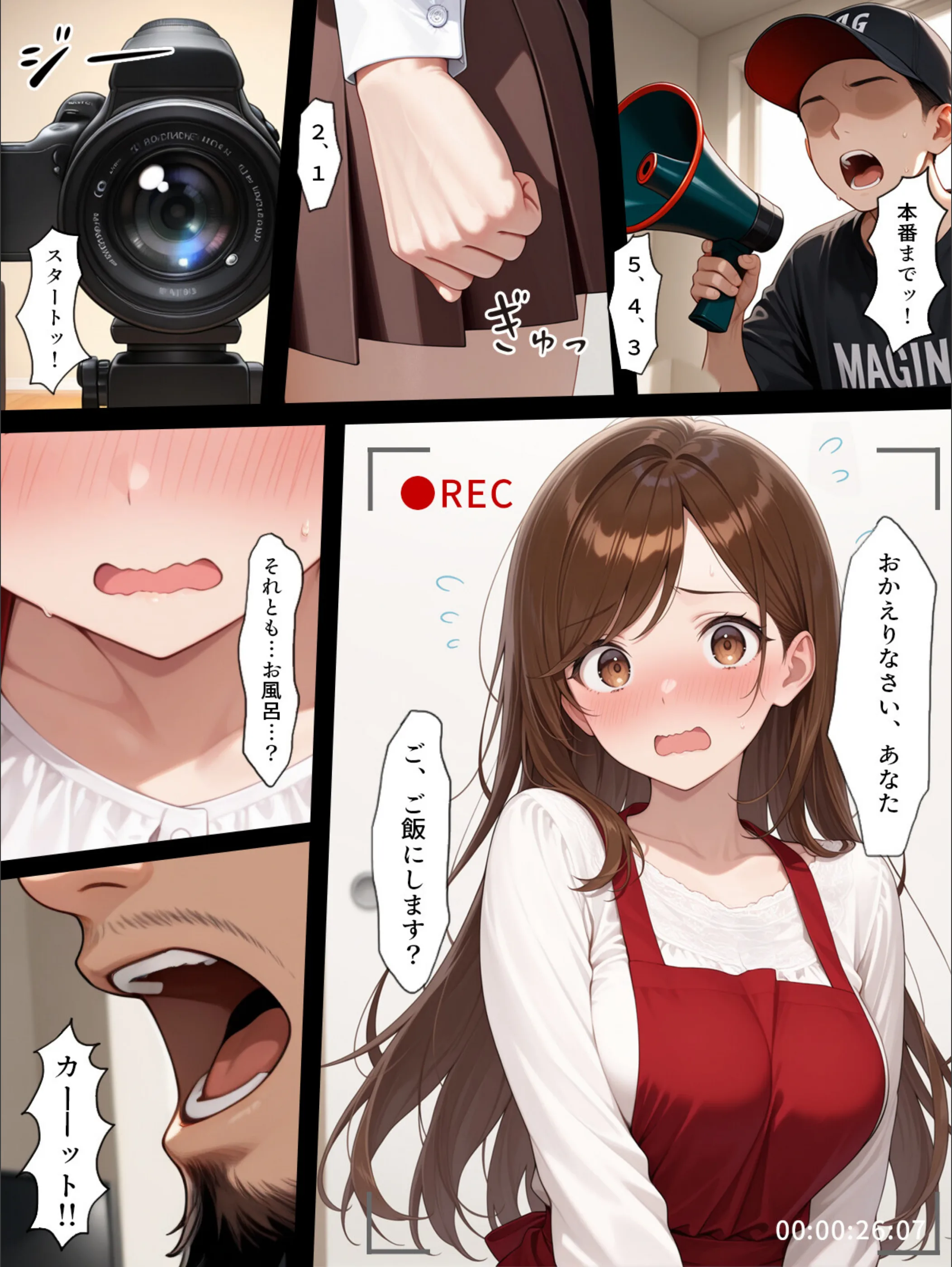 疑似夫婦生活で演技指導 -これは演技、演技のはず――だよね？-（単話）【モザイク版】（単話）