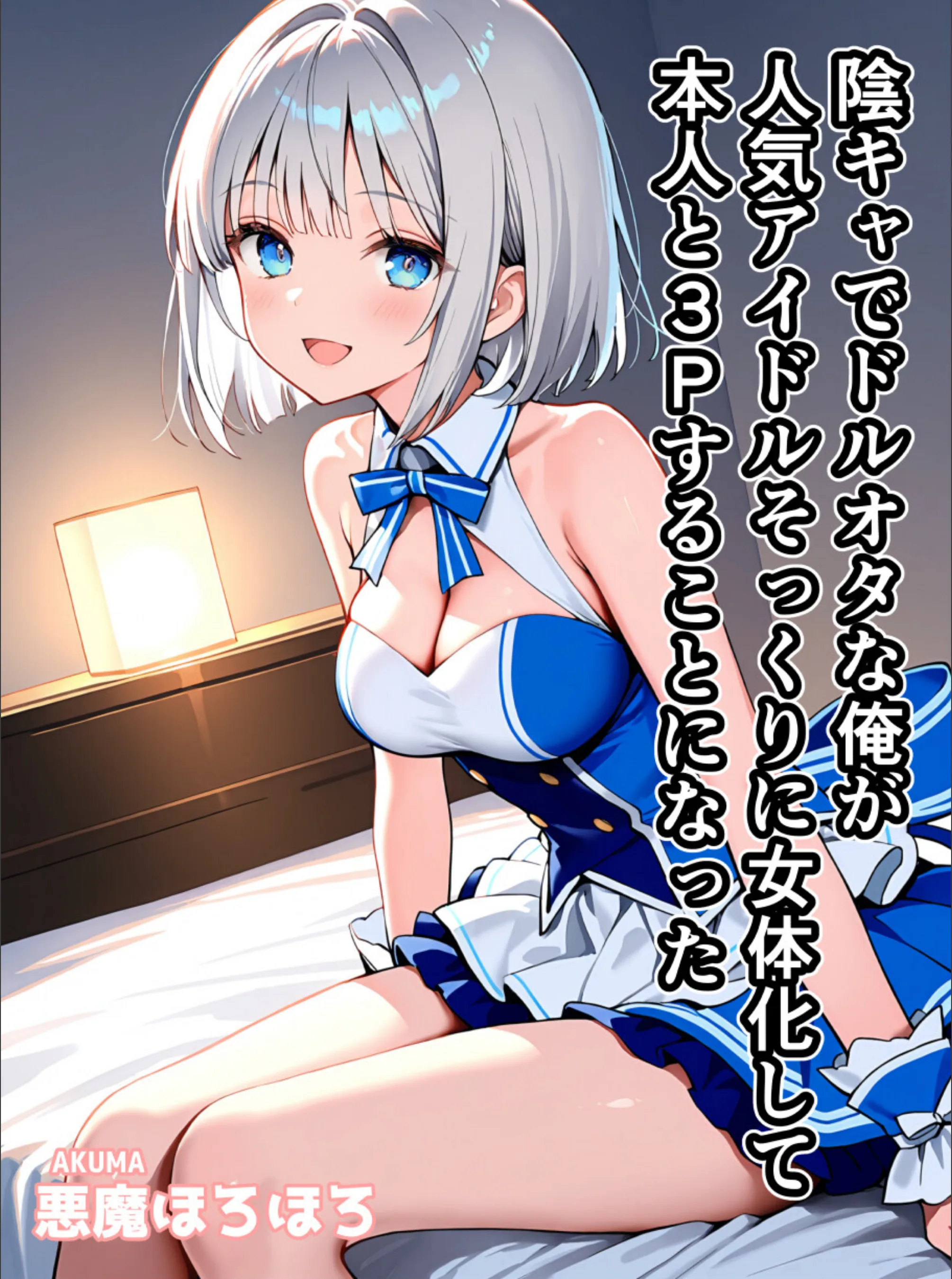 陰キャでドルオタな俺が人気アイドルそっくりに女体化して本人と3 Pすることになった（単話）【棒消し修正版】（単話）