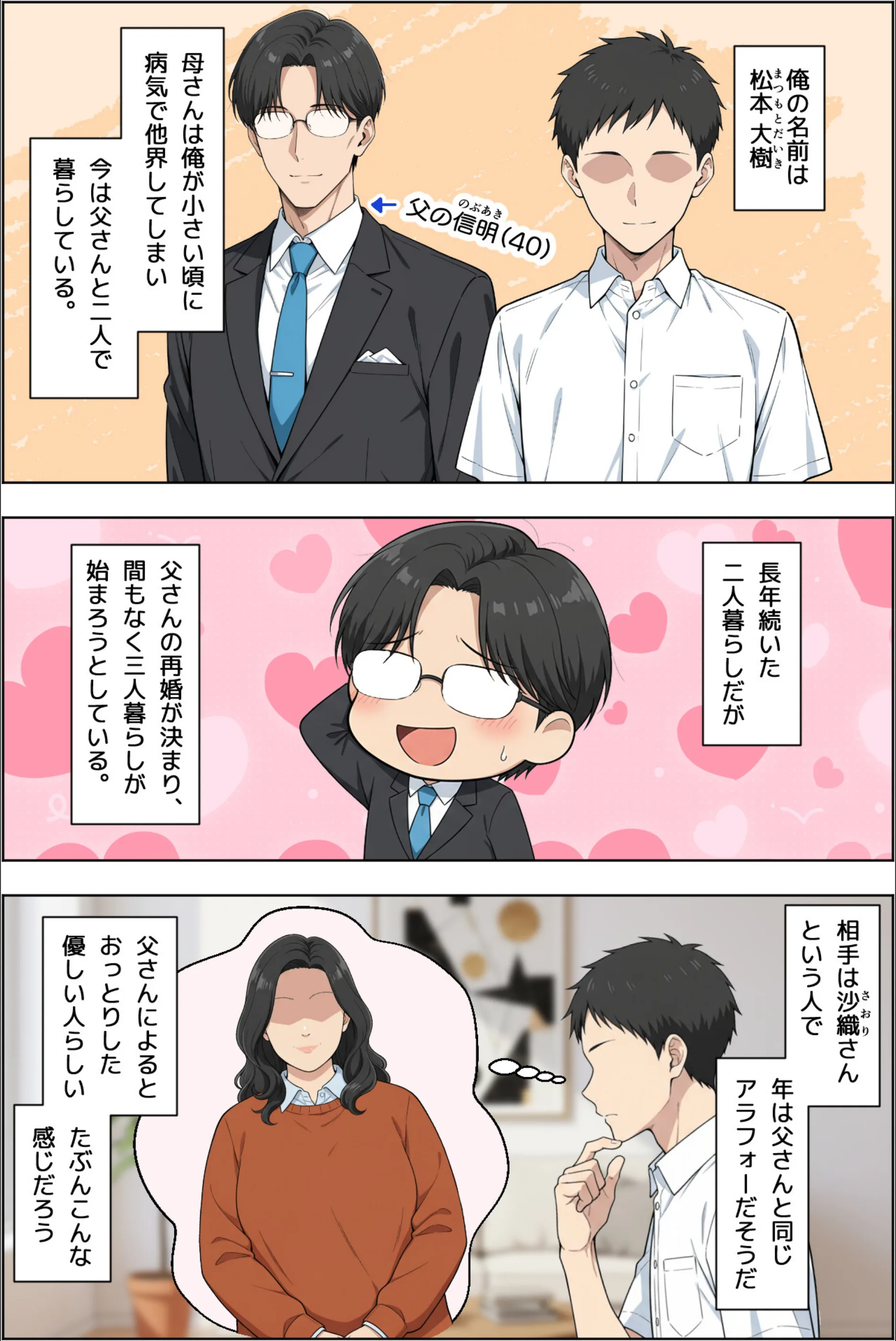 父親の再婚相手（38）の無自覚ドスケベボディで息子のチンイラが限界な件【棒消し修正版】