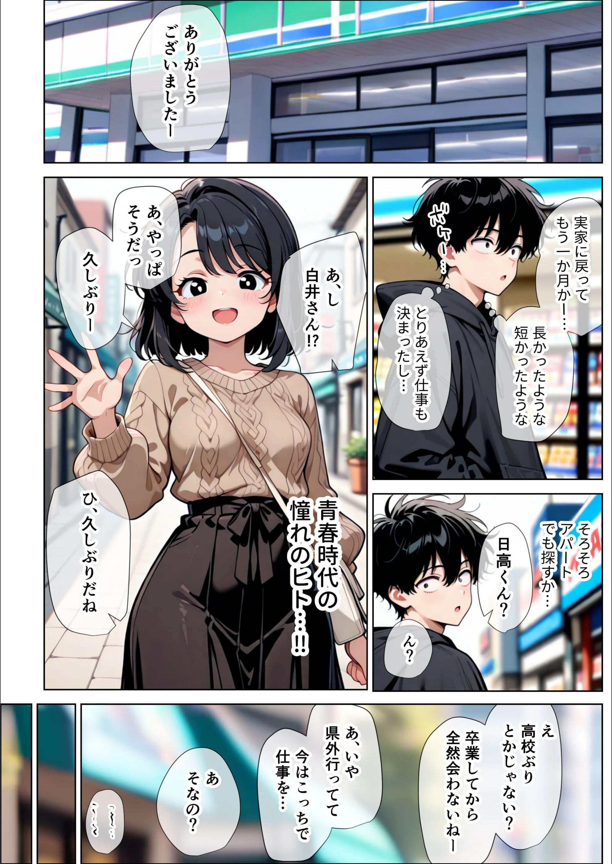 【イけ】【イくな】●●なんかに全然キョーミがない僕を強●勃起させ脳がバグるほど相反責めしてくる甘サド義妹とその友達【白抜き修正版】