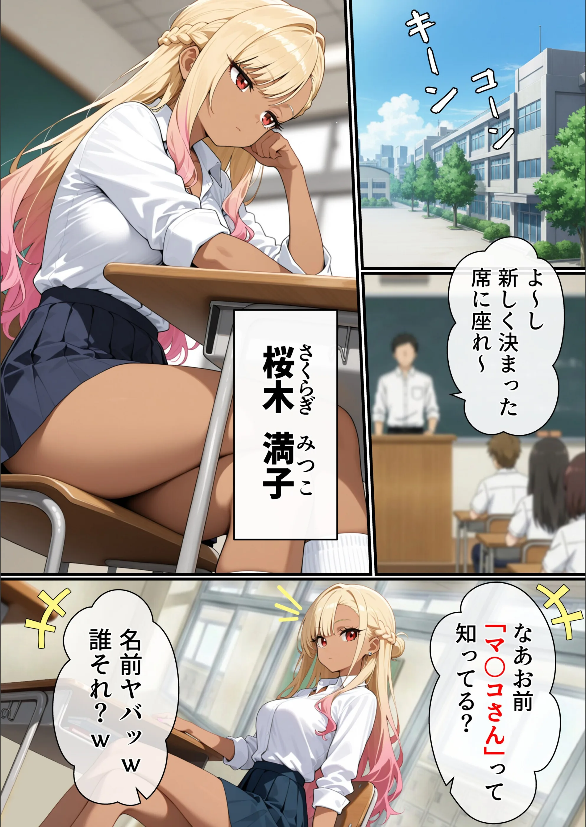 マ〇コの伝説について【白抜き修正版】（単話）
