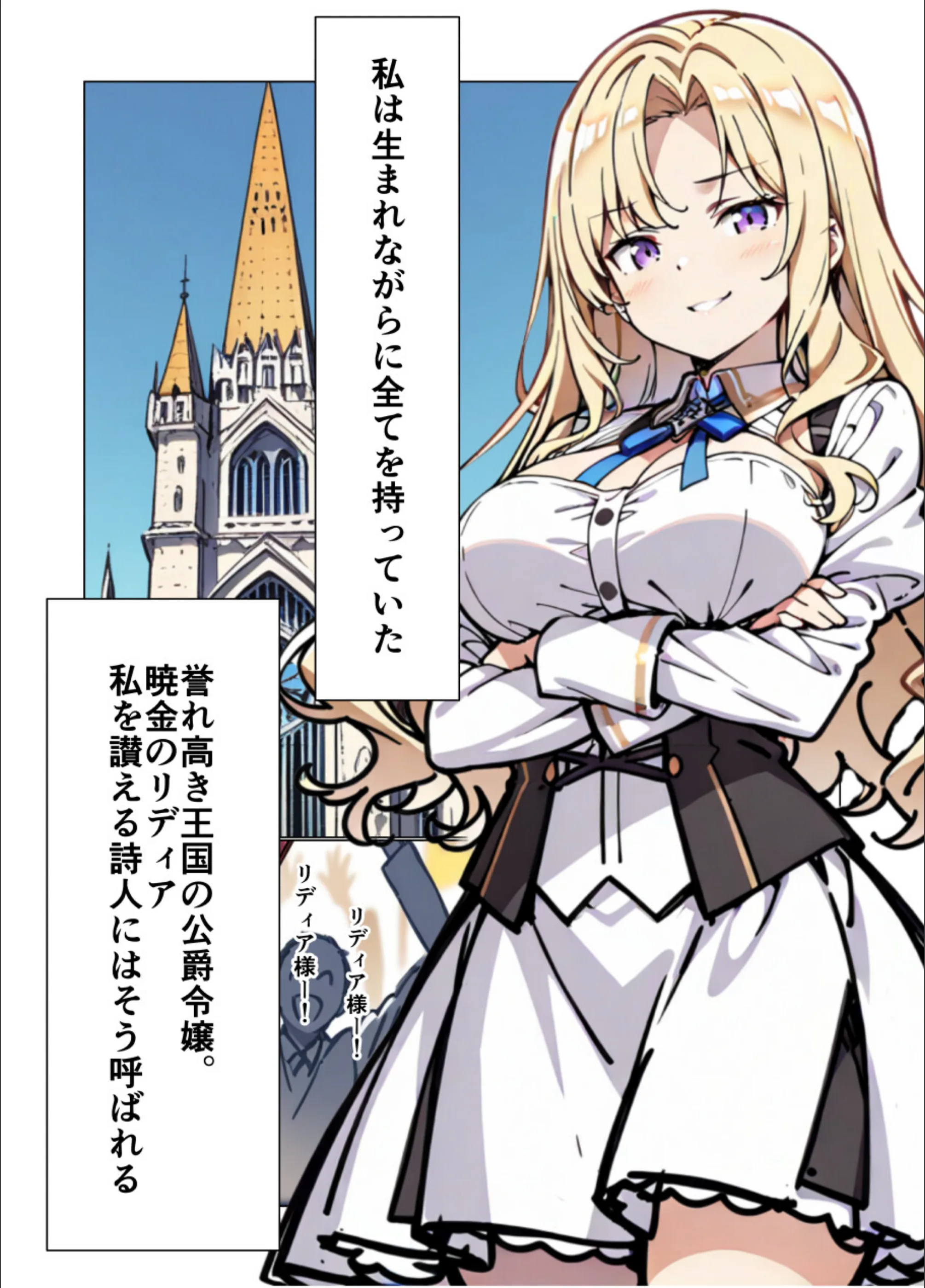 巨乳わがままお嬢様に僕が逆レ○プされる話（単話）【モザイク版】（単話）