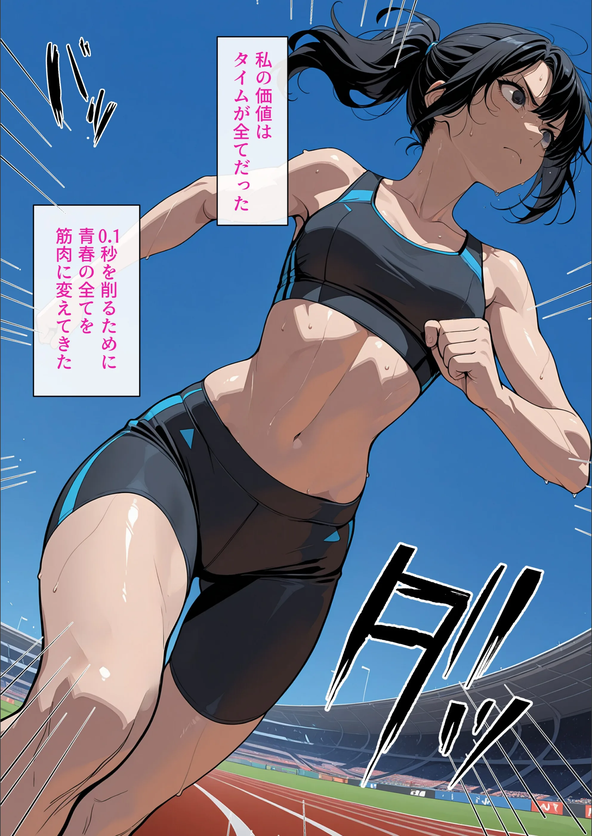 元陸上部エースの私が、幼馴染の『性処理』専用ボディになるまで。【モザイク版】