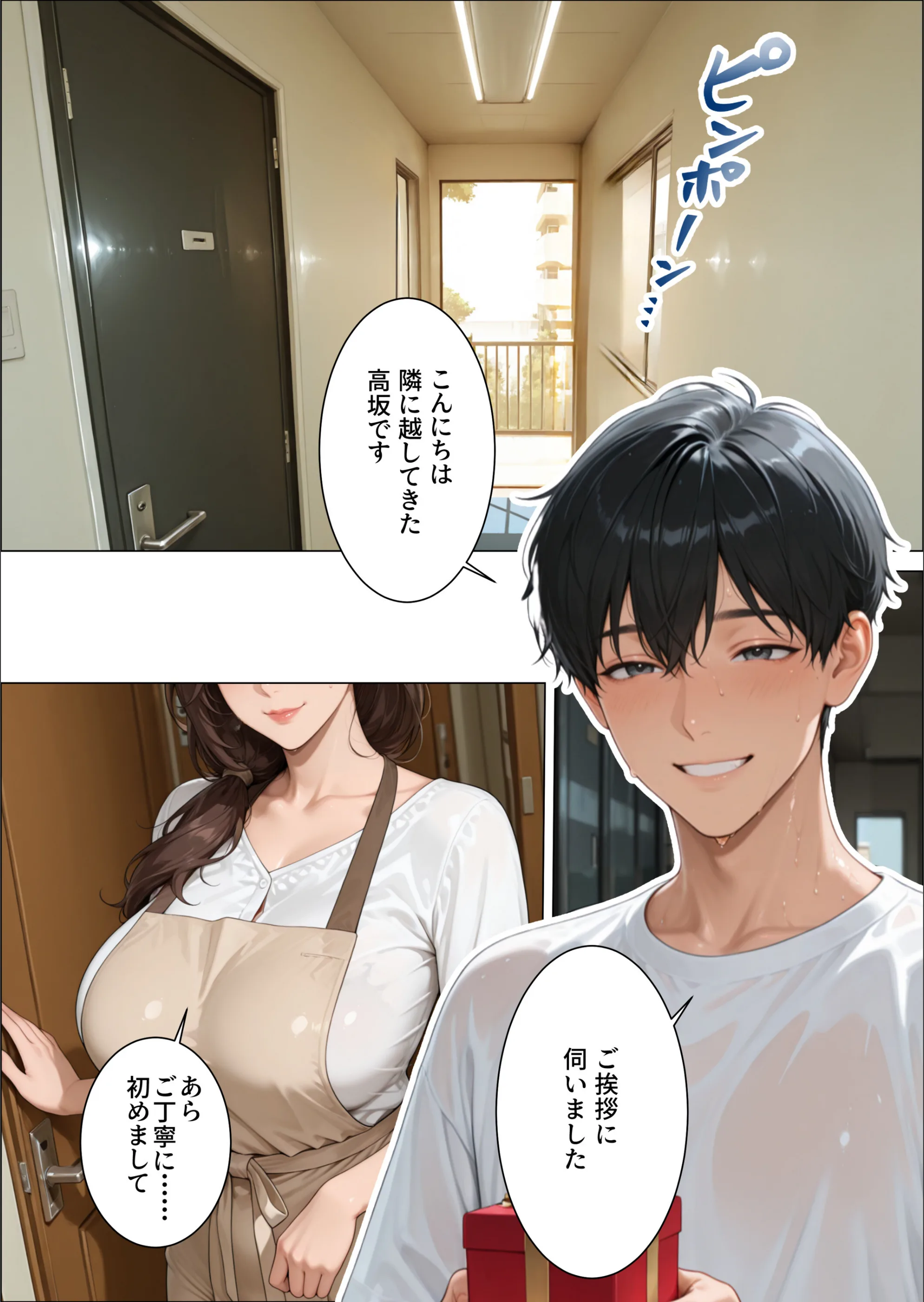憧れの人は未亡人〜快楽マッサージで初恋相手は俺のモノ〜【モザイク版】