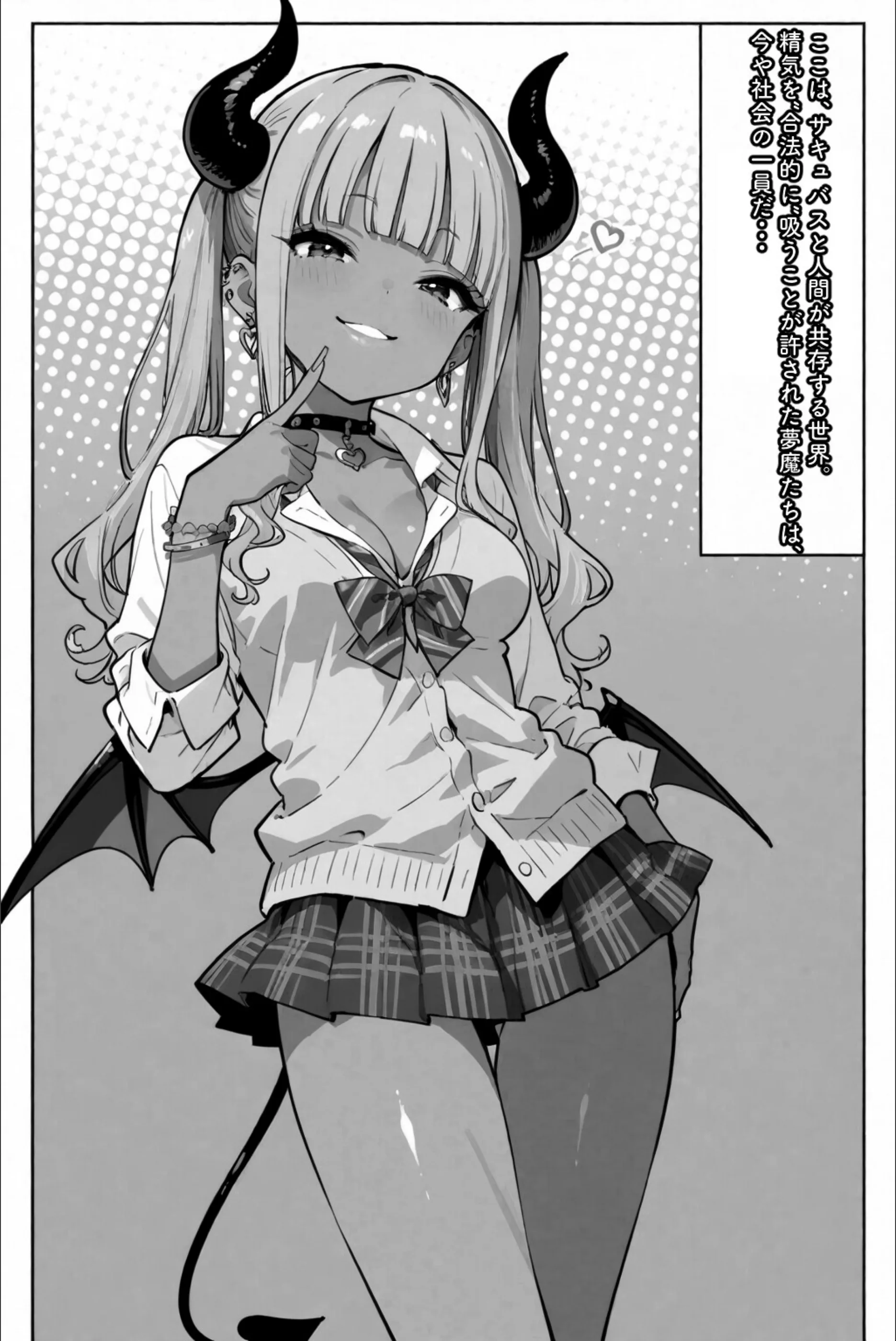 メス〇〇淫魔のくせにナマイキだ！【白抜き修正版】（単話）