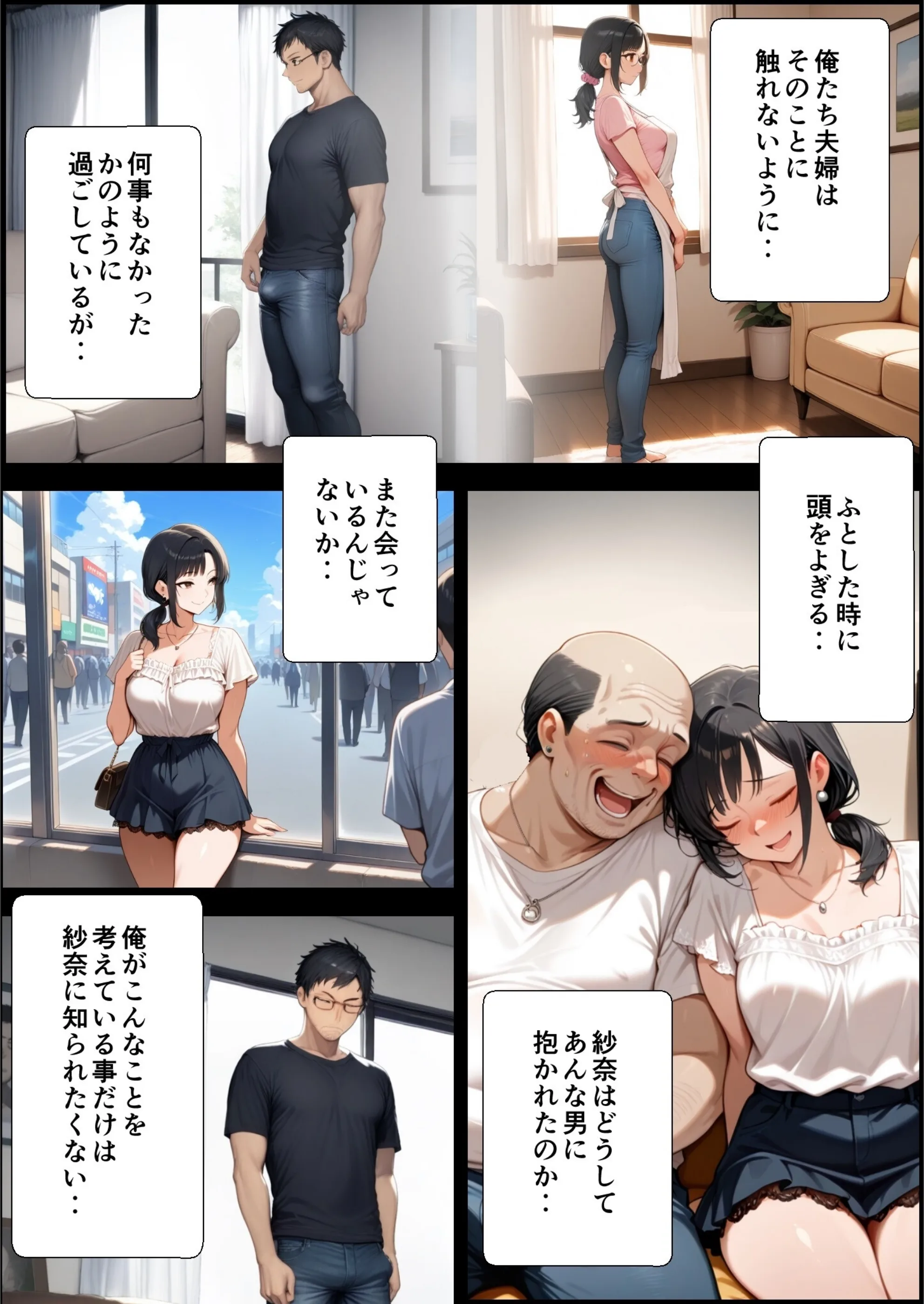 妻が毒オジにふたたび媚薬を盛られた件（単話）【モザイク版】（単話）