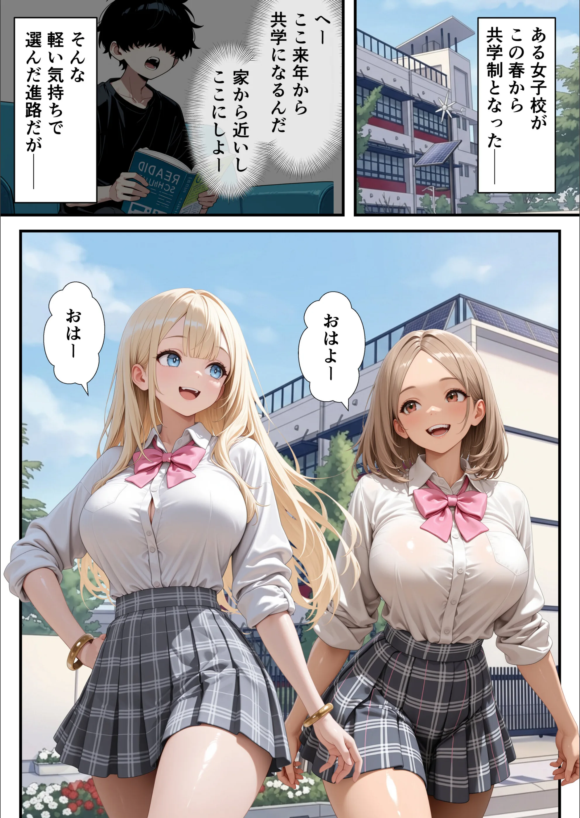 いじめられっ子の僕が催●アプリで性悪ギャルから逆レ○プ_搾精ハーレム地獄（単話）【モザイク版】（単話）