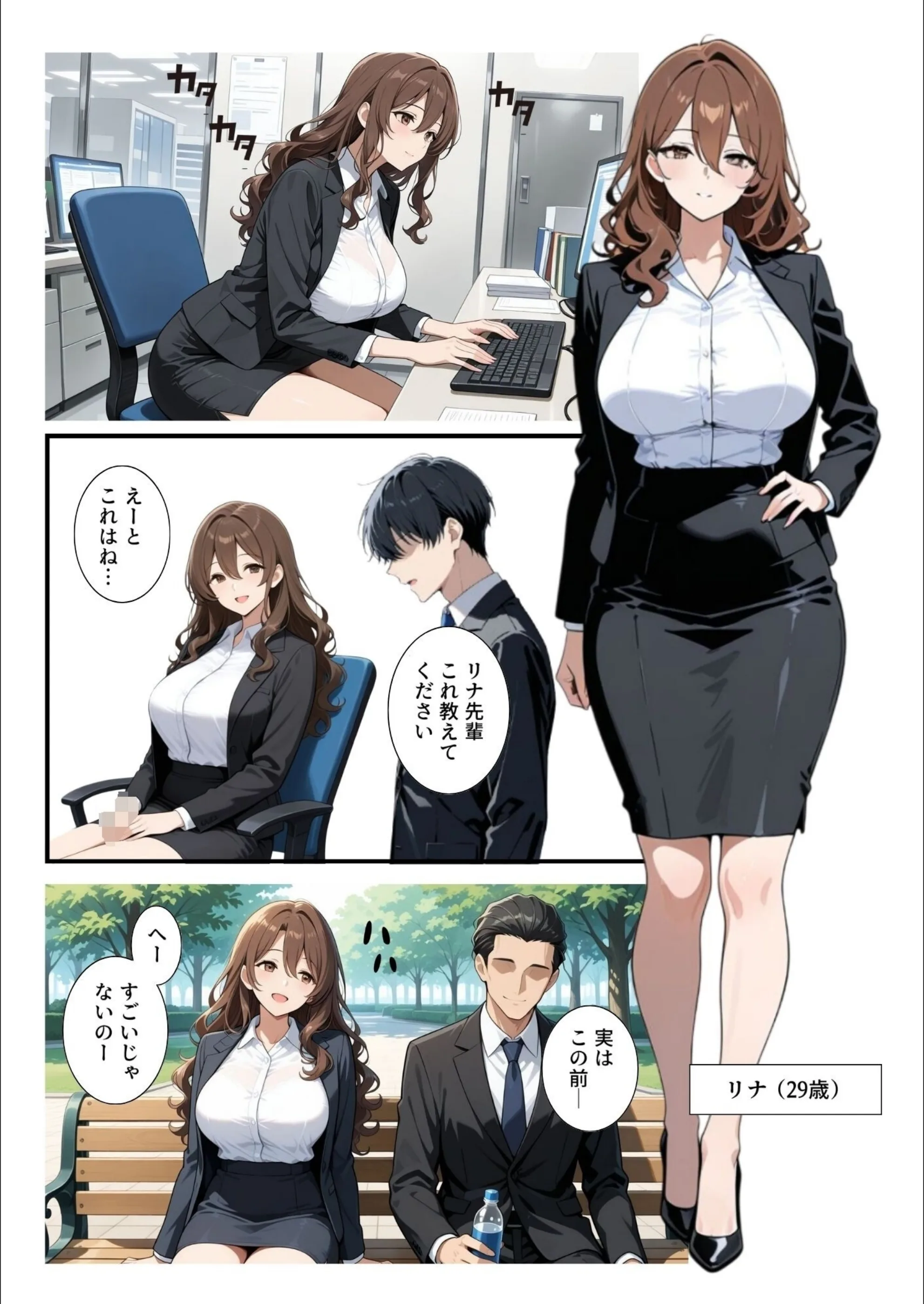 ビッチな先輩のエロ過ぎるSEX指導！とある後輩は例外でした？！（単話）【モザイク版】（単話）