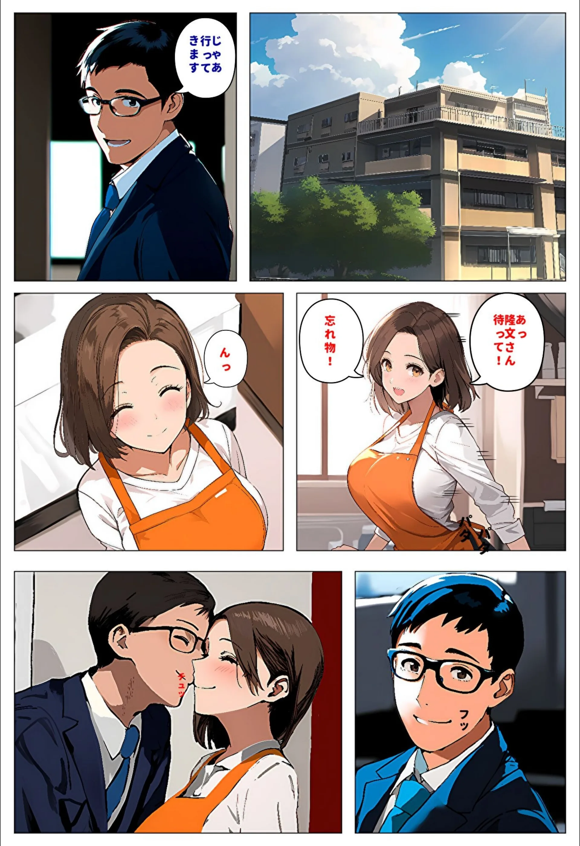 間男の提案に乗って不倫現場を目撃したら、最愛の妻が土下座してセックスのお願いをした。【モザイク版】