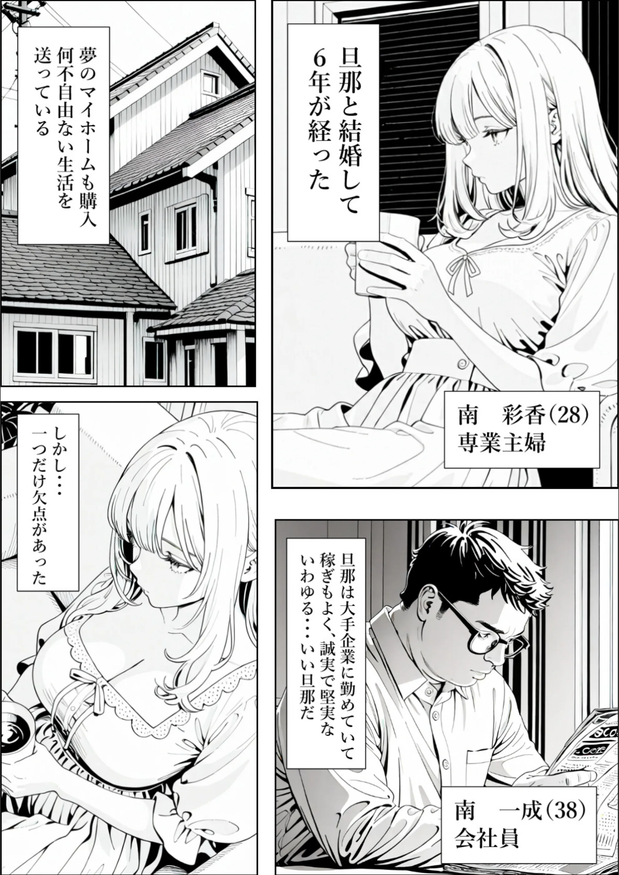 精子提供される妻 〜file 彩香〜【白抜き修正版】