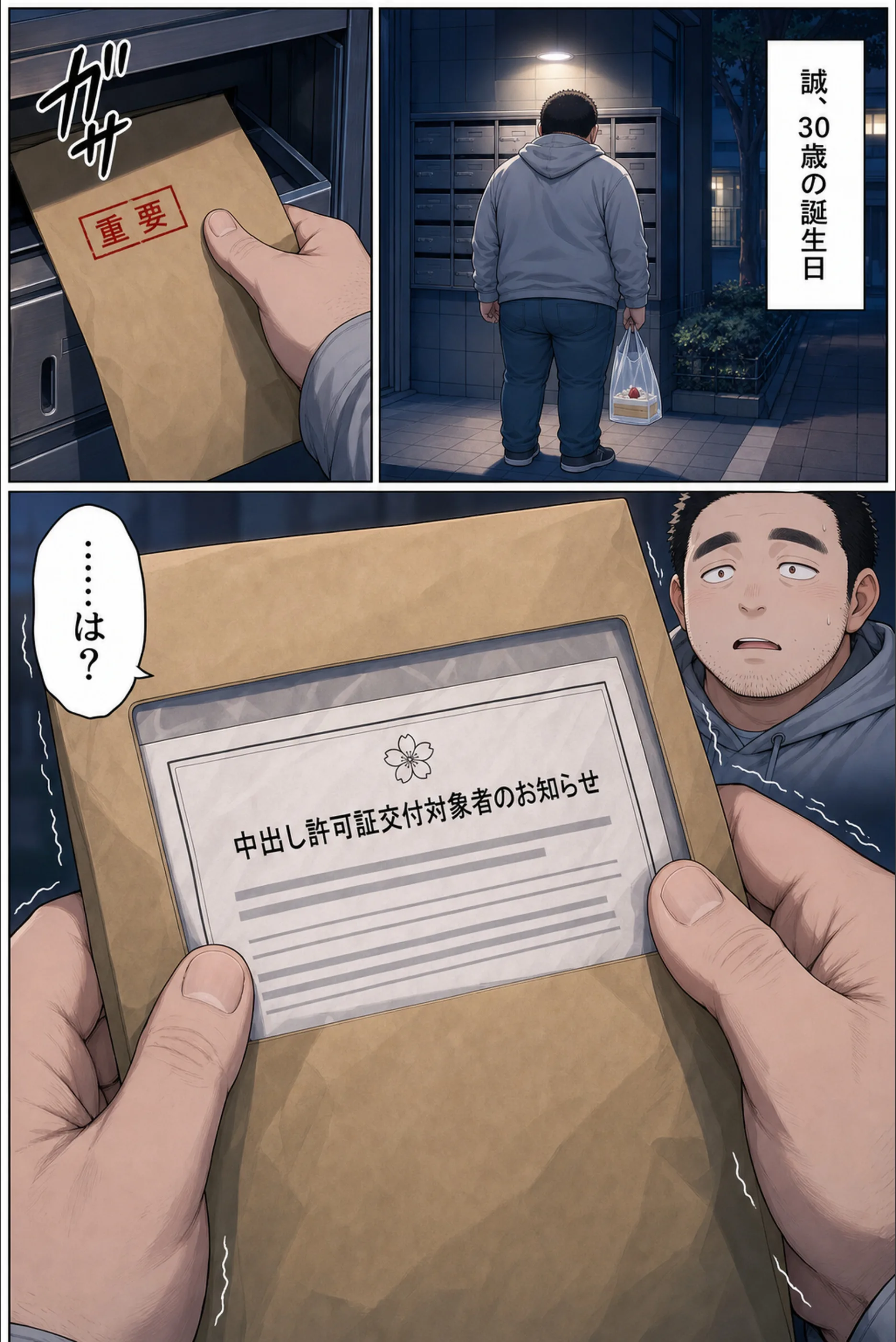 中出し許可証、交付されました（単話）【モザイク版】（単話）