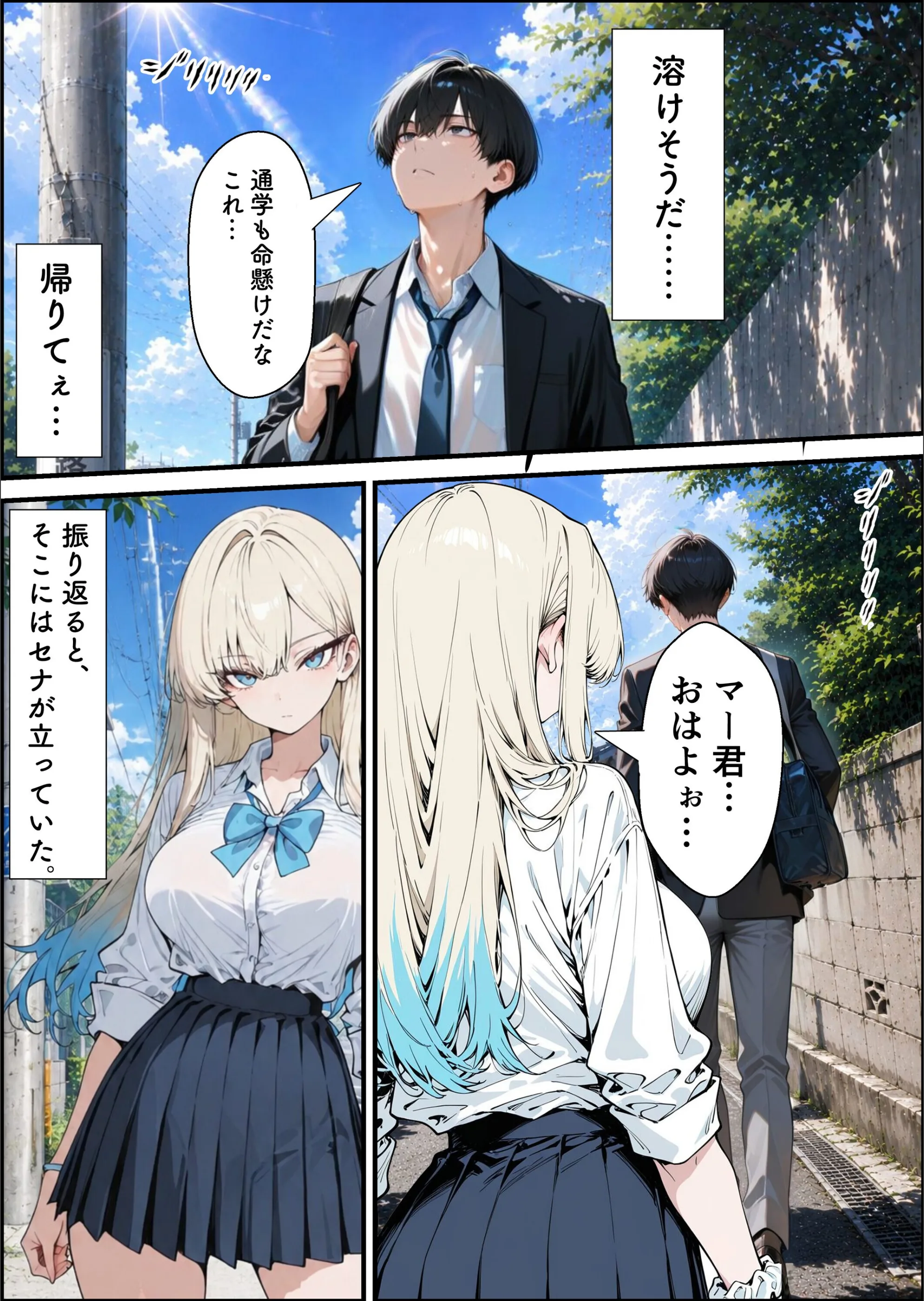 性知識に疎い幼馴染天然ギャルと本気子作りセックスしちゃう話【白抜き修正版】（単話）
