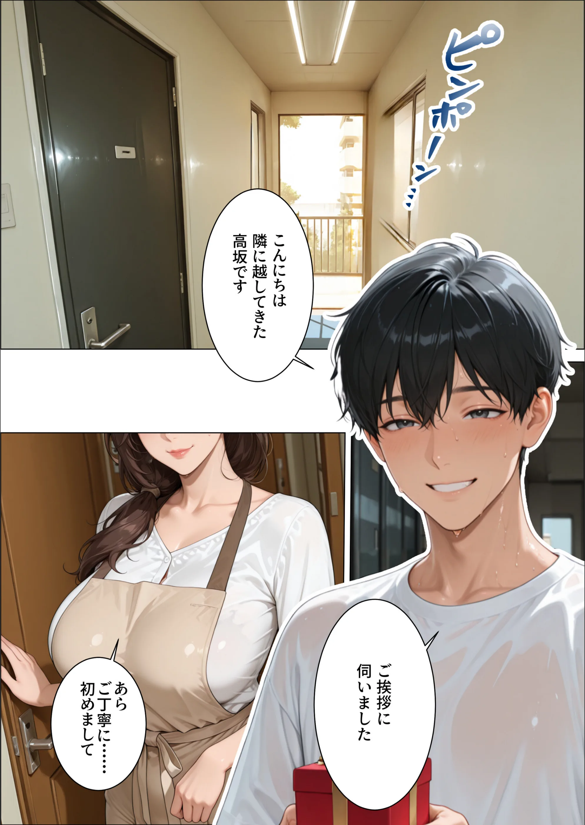 憧れの人は未亡人〜快楽マッサージで初恋相手は俺のモノ〜（単話）【モザイク版】（単話）