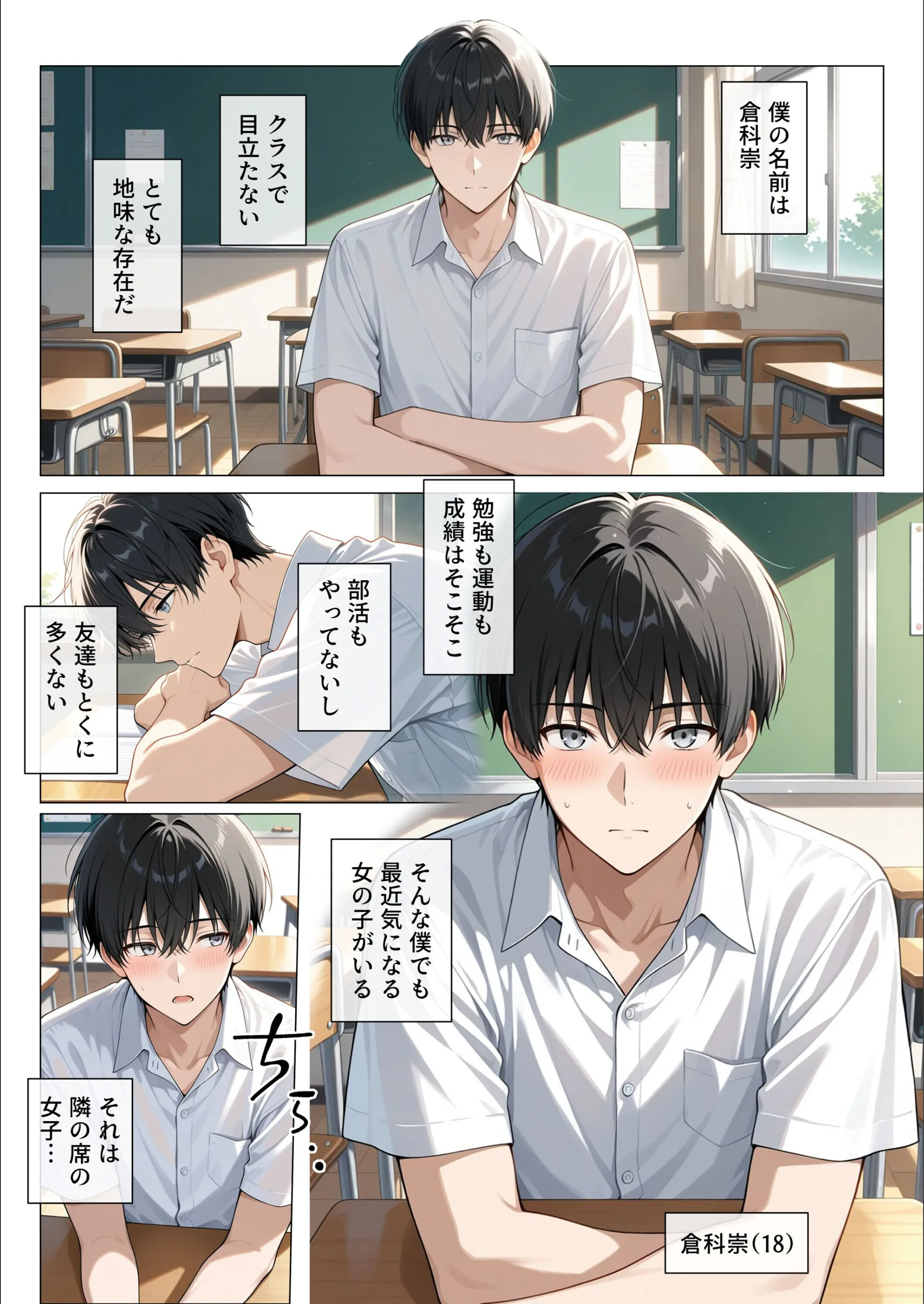 恋愛漫画みたいに互いを意識してたら両想いと分かって性欲全開発情セックス（単話）【モザイク版】（単話）